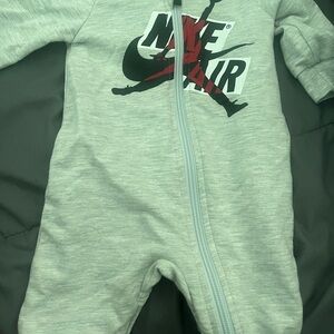 Nike Jordan baby Gray romper